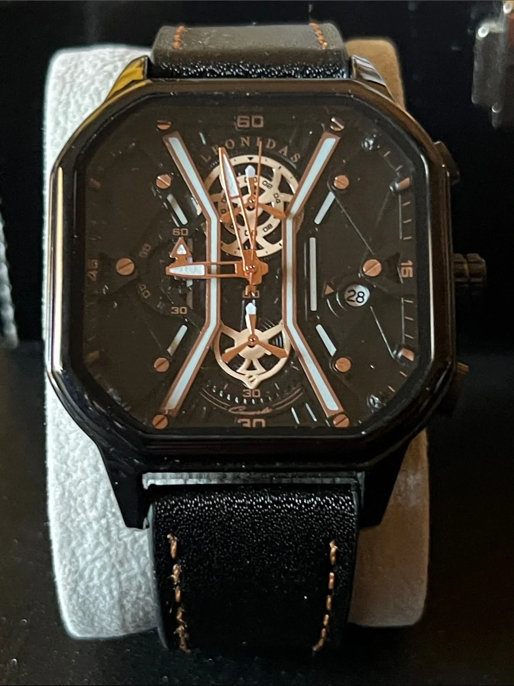 Fashion Mechanical Skeleton Men’s Watch -